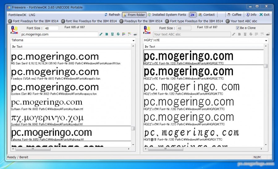 FontViewOK 8.33 download the last version for windows