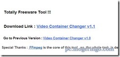 無劣化 動画形式を劣化無しで変換可能なフリーソフト Video Container Changer Pcあれこれ探索