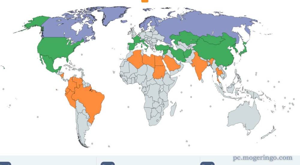 世界地図に自由に色づけ 凡例などをつけて画像を作成できるwebサービス Mapchart Pcあれこれ探索