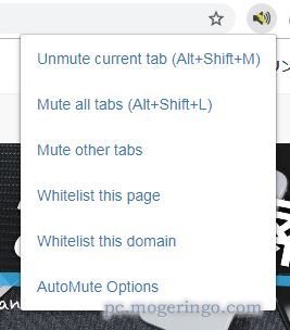 特定のサイトをミュートにしてくれるchrome拡張機能 Automute ポップアップ広告などに便利 Pcあれこれ探索