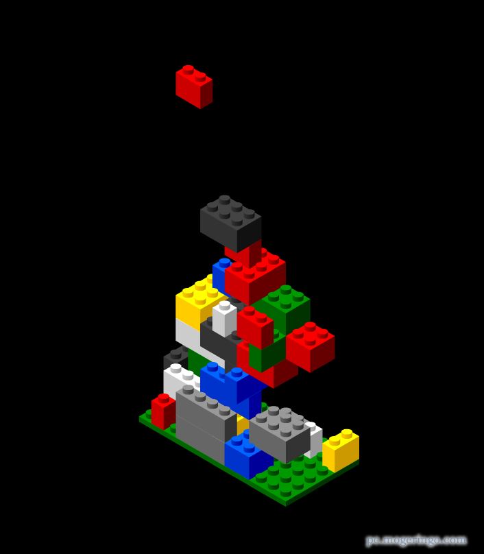 何気にオシャレ レゴブロックが積み上がっていくシンプルなスクリーンセーバ Briblo Pcあれこれ探索