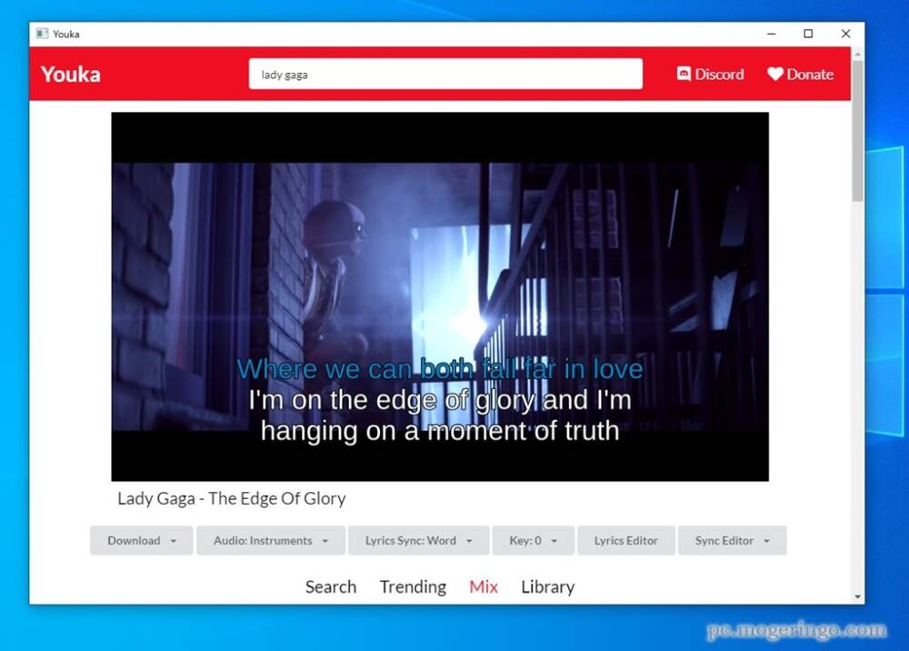 スゲー Pvやmv Youtube楽曲をカラオケに変換して歌詞も表示してくれるソフト Youka Pcあれこれ探索