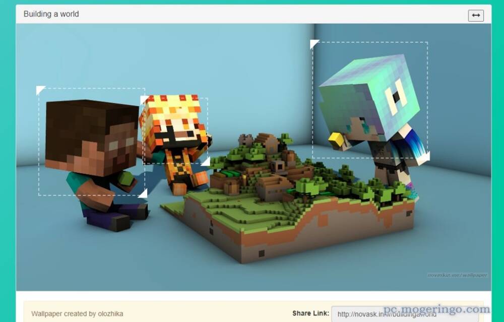 マインクラフトの壁紙を自由にスキンを選んで作れるwebサービス Nova Skin Pcあれこれ探索