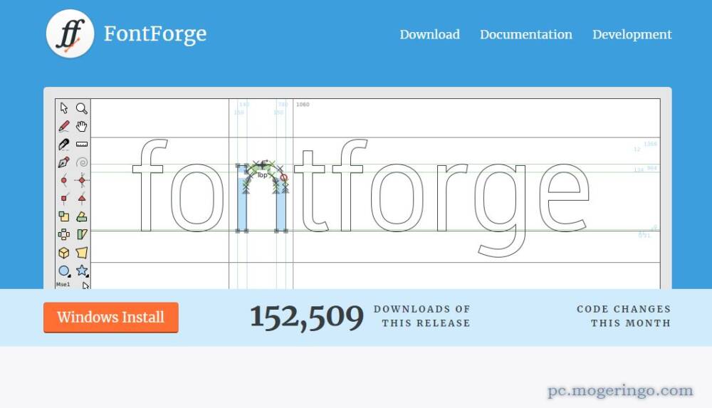 オリジナルフォントを一から作れる無料ソフト 『FontForge』