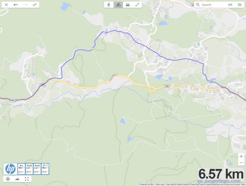 複数地点をルート化、サイクリングやお散歩コースを作成できるWebサービス 『On The Go Map』