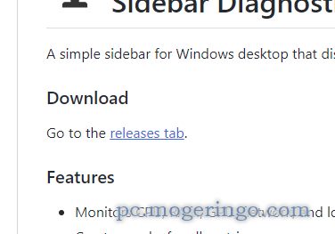 デスクトップサイドにCPUやGPU、メモリなどPC情報を表示するソフト 『Sidebar Diagnostics』