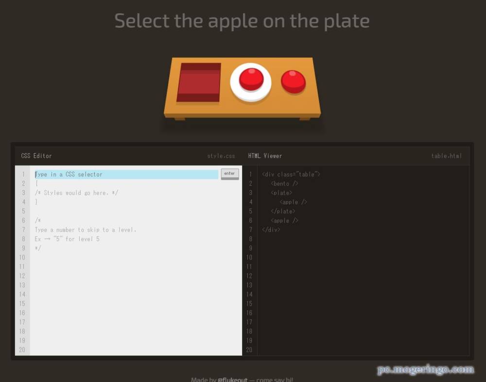 Web制作の基礎学習!! ゲーム感覚でCSSセレクタを学べるWebサービス 『CSS Diner』