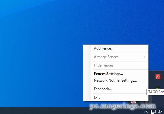 デスクトップを美しくアイコン整理できるフリーソフト 『TAGO Fences』