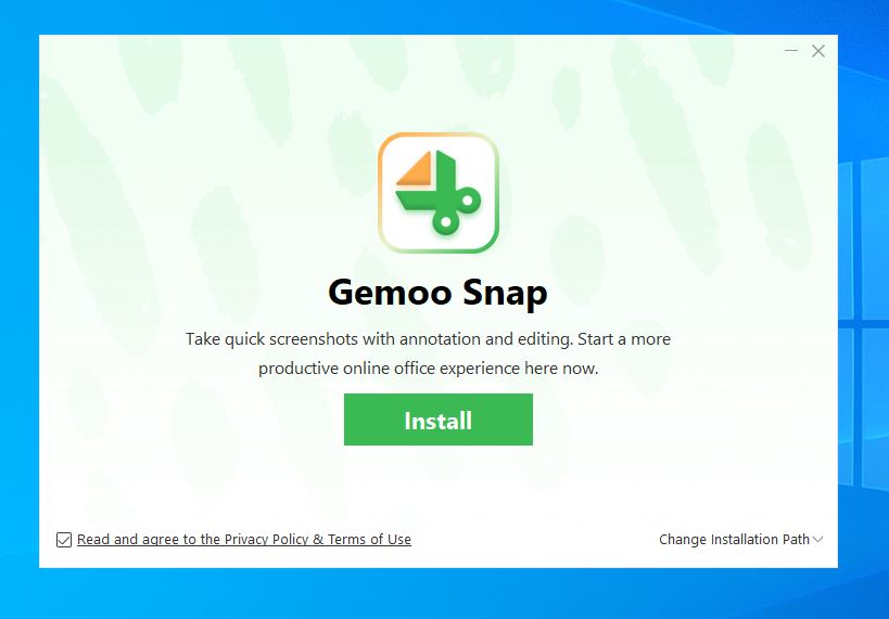 ランチャー搭載で多機能なスクリーンキャプチャーソフト 『Gemoo Snap』