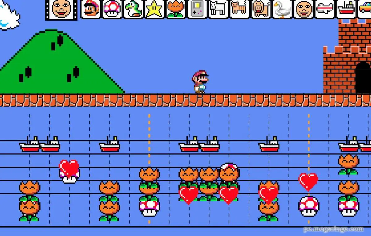 マリオペイントの作曲をブラウザで無料で遊べるWebサービス 『mecca』