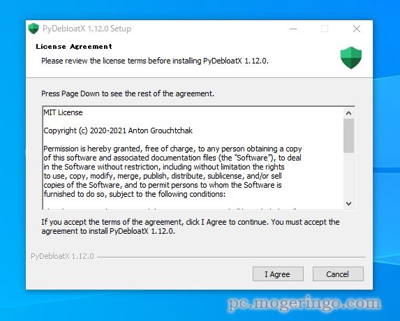 Windows10の標準アプリを一括でアンインストールできるソフト 『PyDebloatX』