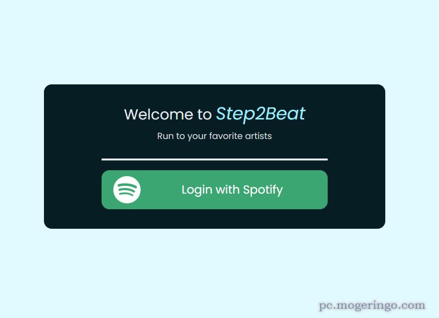 ワークアウトから音楽プレイリストを作成するWebサービス 『Step2Beat』