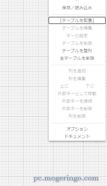 Web上でデータベース設計を作成、保存や出力も可能なWebサービス 『WWW SQL Designer』