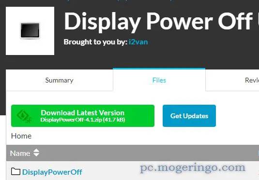 ディスプレイをすぐに電源オフにできる節電になるソフト 『Display Power Off Utility』