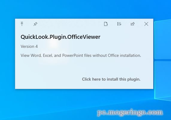 Officeや画像、PDFも対応!! サクッとプレビューできる便利過ぎるソフト 『QuickLook』
