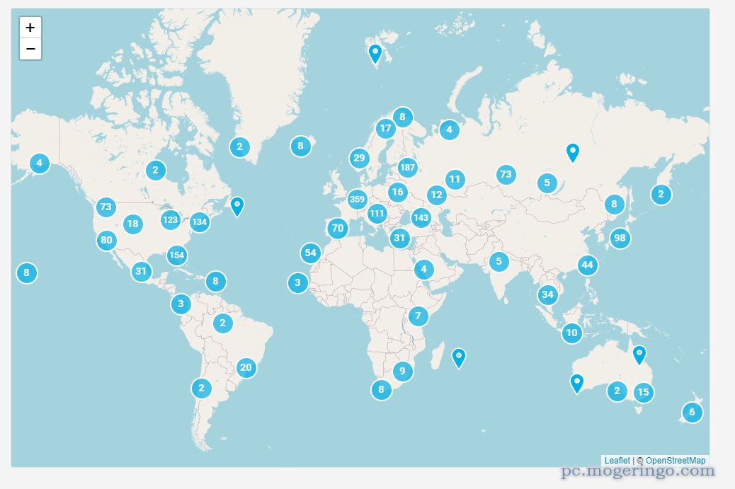 世界中のライブカメラを地図から検索できるWebサービス 『Webcamera24』