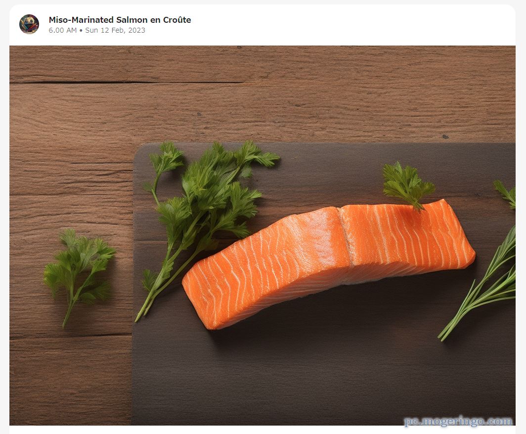 AIが作った料理が見れる面白いWebサービス 『AI Food Robot』
