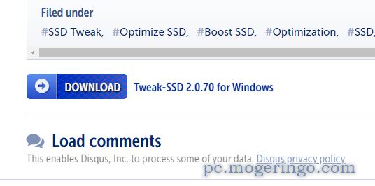 SSDに最適化してPCのパフォーマンスを向上させるソフト 『Tweak-SSD V2』