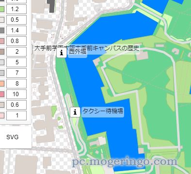 地図のスタイルを自由に変更してマップを作れる、印刷できるWebサービス 『まち歩きマップメーカー』