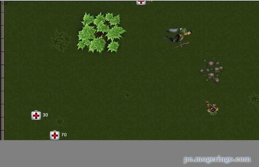 すぐに遊べる見下ろし型バトルロイヤルゲーム 『The Pixel Warrior』