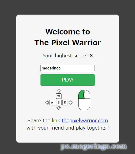 すぐに遊べる見下ろし型バトルロイヤルゲーム 『The Pixel Warrior』