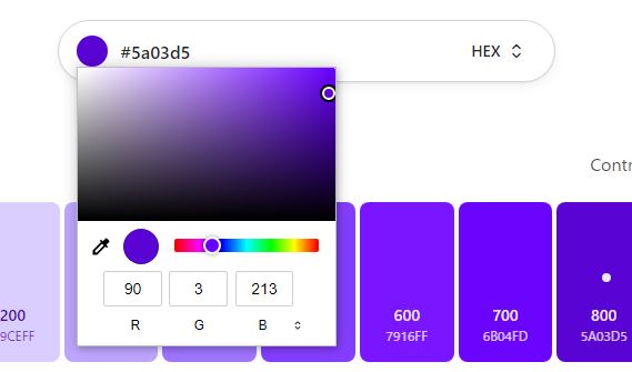 好きな色から配色を提案、配色イメージが湧くWebサービス 『Tailwind CSS Color Generator』
