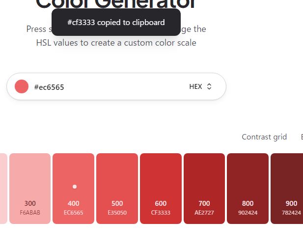 好きな色から配色を提案、配色イメージが湧くWebサービス 『Tailwind CSS Color Generator』