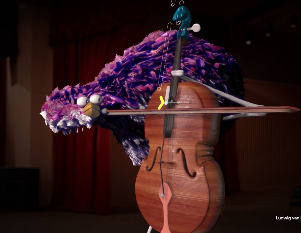 軽やかにチェロを演奏できるスゴイWebサービス 『Viola the Bird』