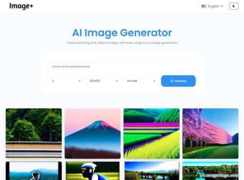 アカウント不要で無制限に画像生成AIで画像を作りまくれるWebサービス 『Image+』 - PCあれこれ探索