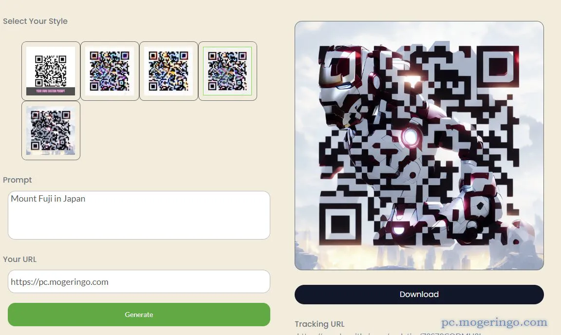 無料で無制限にアートQRコードを作成できるWebサービス 『QRCodesWithAI』