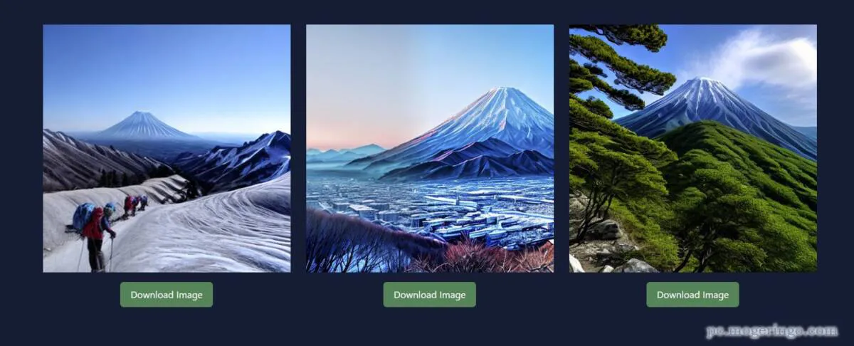画像生成AIを選んで画像生成できるWebサービス 『AI Image Generator』