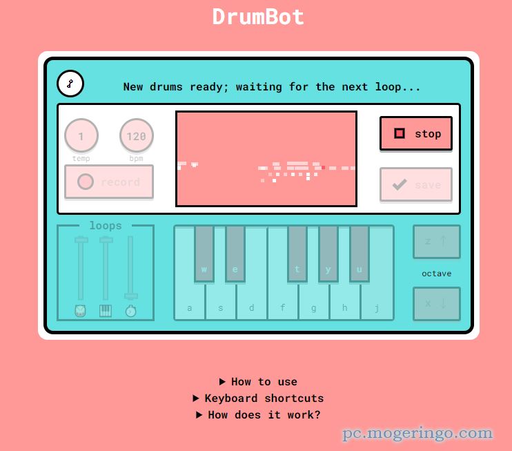 音楽に合わせてAIがドラム演奏してくれるWebサービス 『DrumBot』