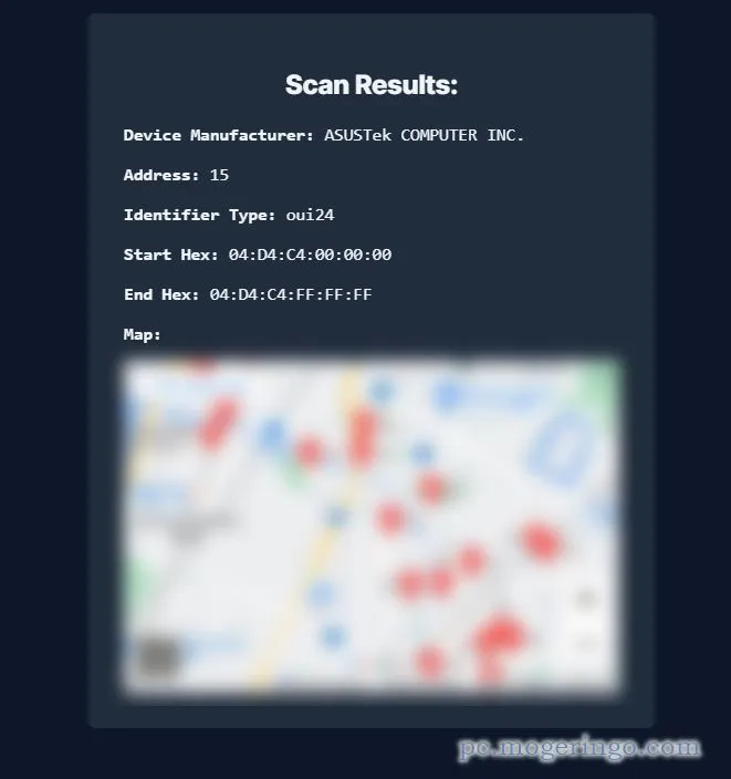 MACアドレスから機器ベンダーを調べれるWebサービス 『MAC Address Lookup』