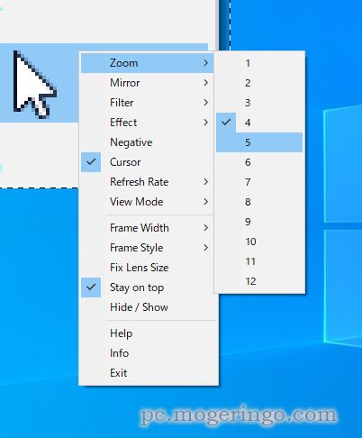 高機能すぎる拡大鏡、デスクトップが見やすくなり便利なソフト 『Viewlens』