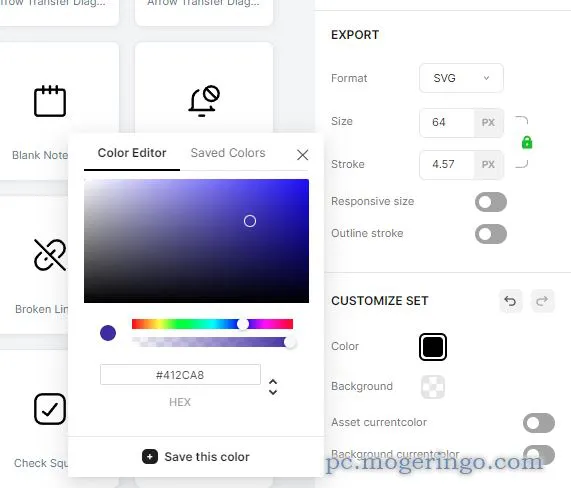 無料で4000個のアイコンをカスタマイズしてダウンロード可能なWebサービス 『4,000 Free Open Source UI Icons』