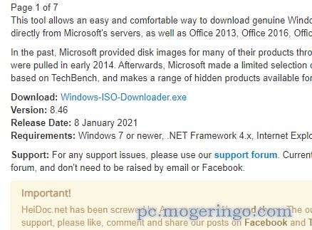 Microsoft製品、WindowsやOfficeのディスクイメージをダウンロードできるソフト 『Windows ISO Downloader』