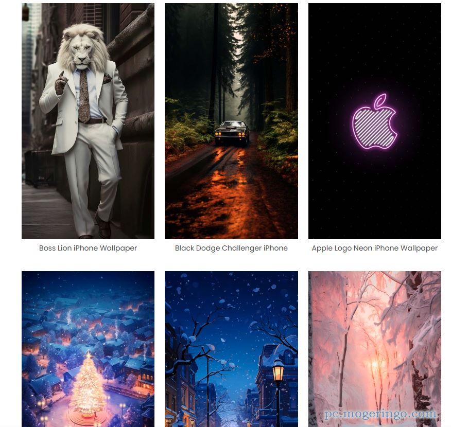 たくさんのiPhone用壁紙がダウンロードできるWebサービス 『iPhone Wallpapers』