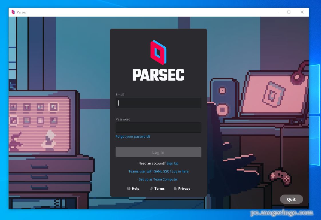 無料で60FPSで超高速リモート、ゲームプレイもできるソフト 『Parsec』