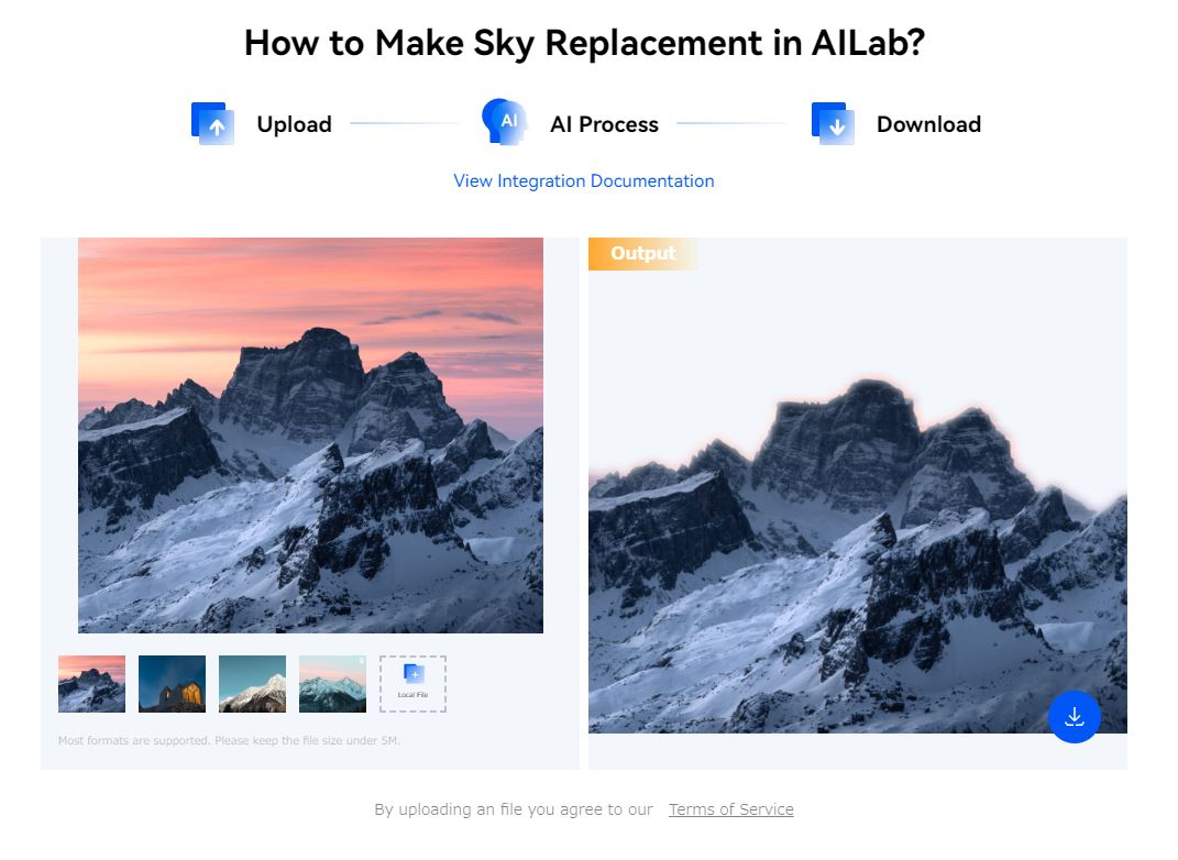 AIが空だけを除去してくれる面白いWebサービス 『Sky Replacement』