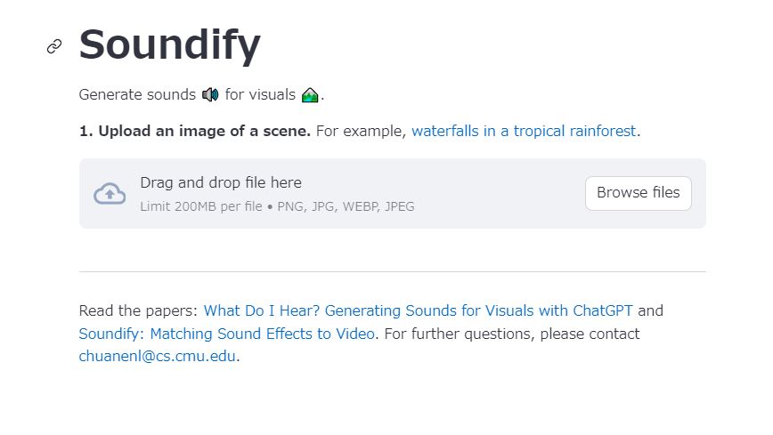 写真から臨場感あるサウンドを生成する面白いWebサービス 『Soundify』