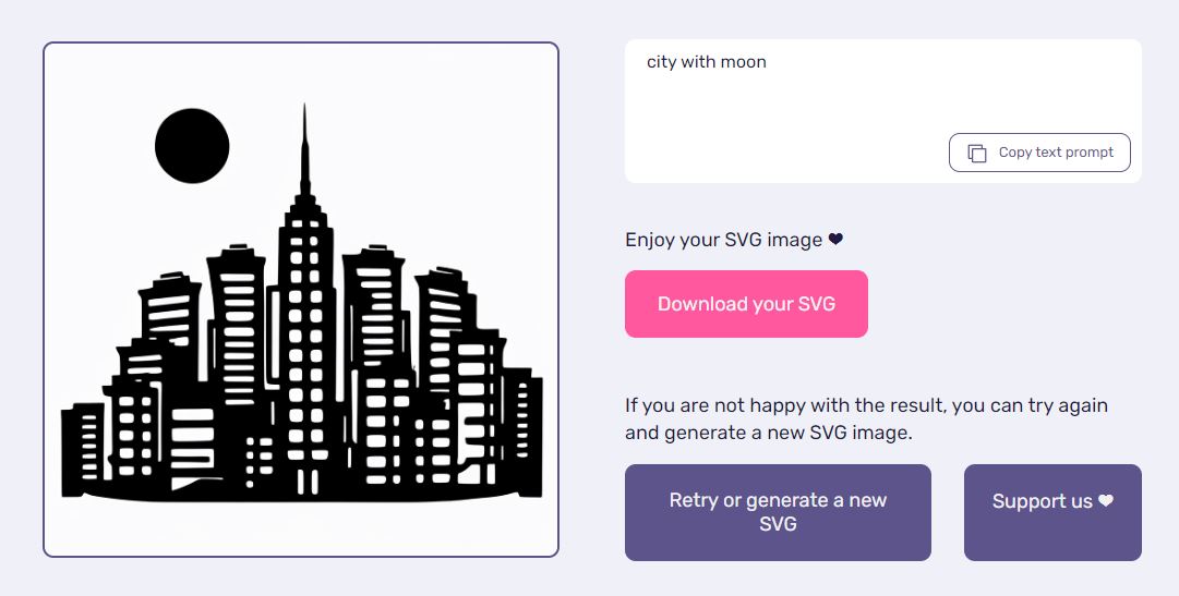 AI生成でSVGイラストが作成できる商用利用も無料なWebサービス 『SVG.io』