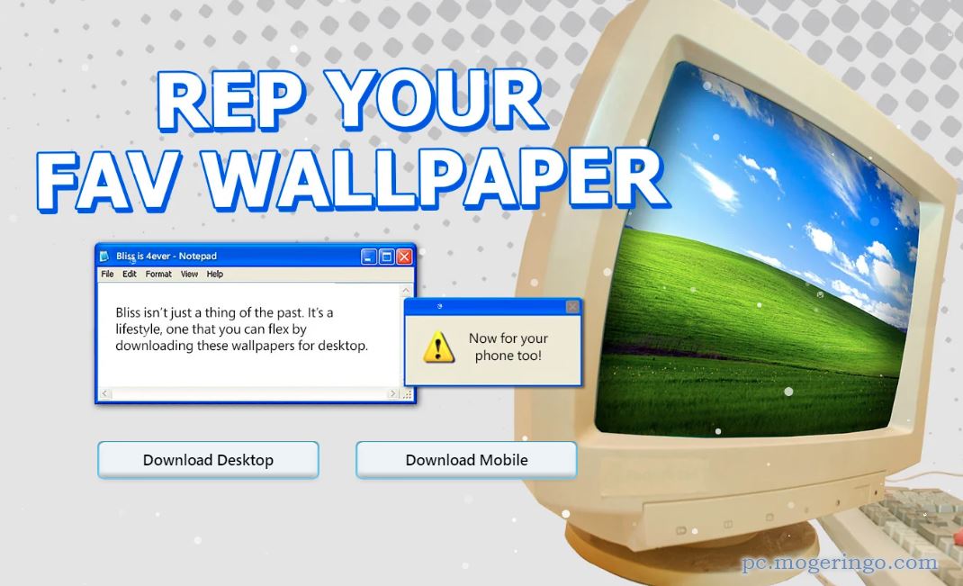 WindowsXPの草原の壁紙がスマホ版で配布!! リニューアルされた草原が美しい
