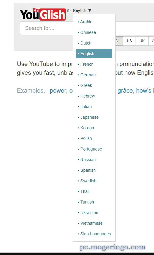 単語からYouTube動画を検索!! フレーズで動画検索できるWebサービス 『YouGlish』