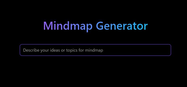 やる事を書くだけでマインドマップ化してくれるWebサービス 『Mindmap Generator』