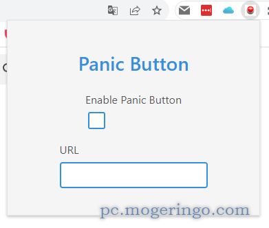一瞬で全タブ閉じて、今日の履歴削除、ダミーページで誤魔化す事ができるChrome拡張機能 『Panic Button』