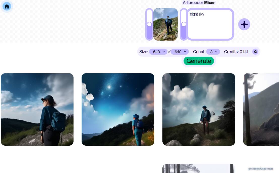 AIで画像をミックス、合成コラージュが作れるWebサービス 『Artbreeder Mixer』