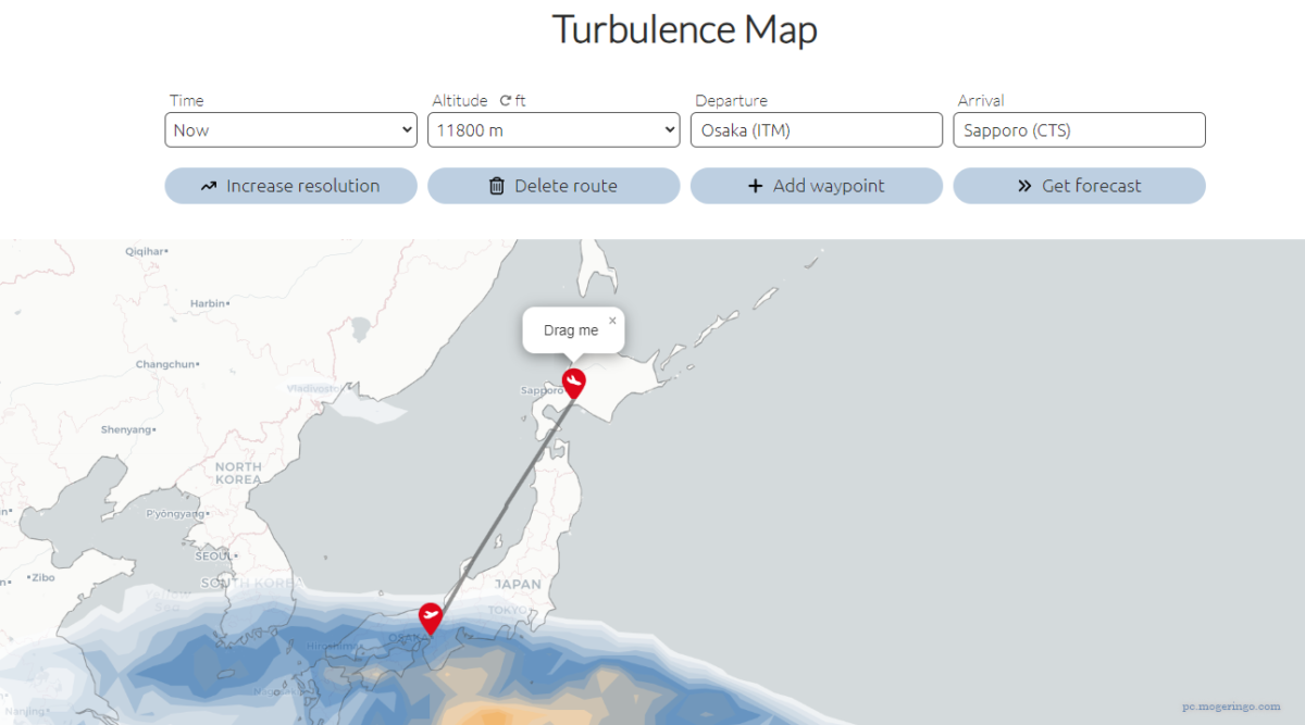 快適なフライト!? 世界中の乱気流が見れるWebサービス 『Interactive Turbulence Map』