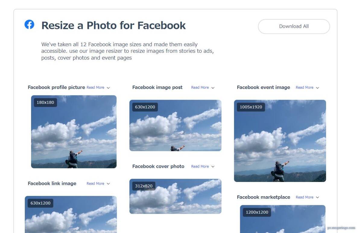 画像をアップロードするだけでSNSで使いやすい解像度比にリサイズするWebサービス 『FREE Image Resizer』