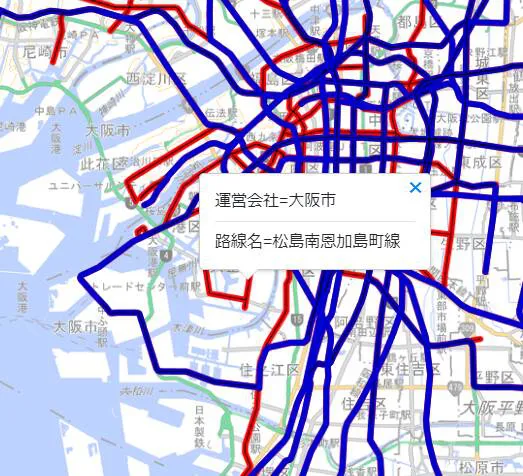全国の鉄道の軌跡、廃線になった軌跡を表示するWebサービス 『open-hinata』