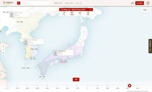 紀元前4000年からの地球の歴史がマップ上で見れるWebサービス 『TimeMap』 PCあれこれ探索
